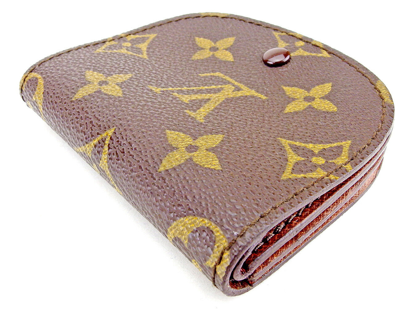 LOUIS VUITTON Coin case M61970 Brown PortomonÃ© GusÃ©
