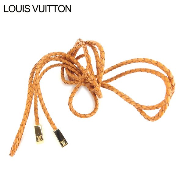 LOUIS VUITTON belt M67302 Beige gold Saintur VVN Trece