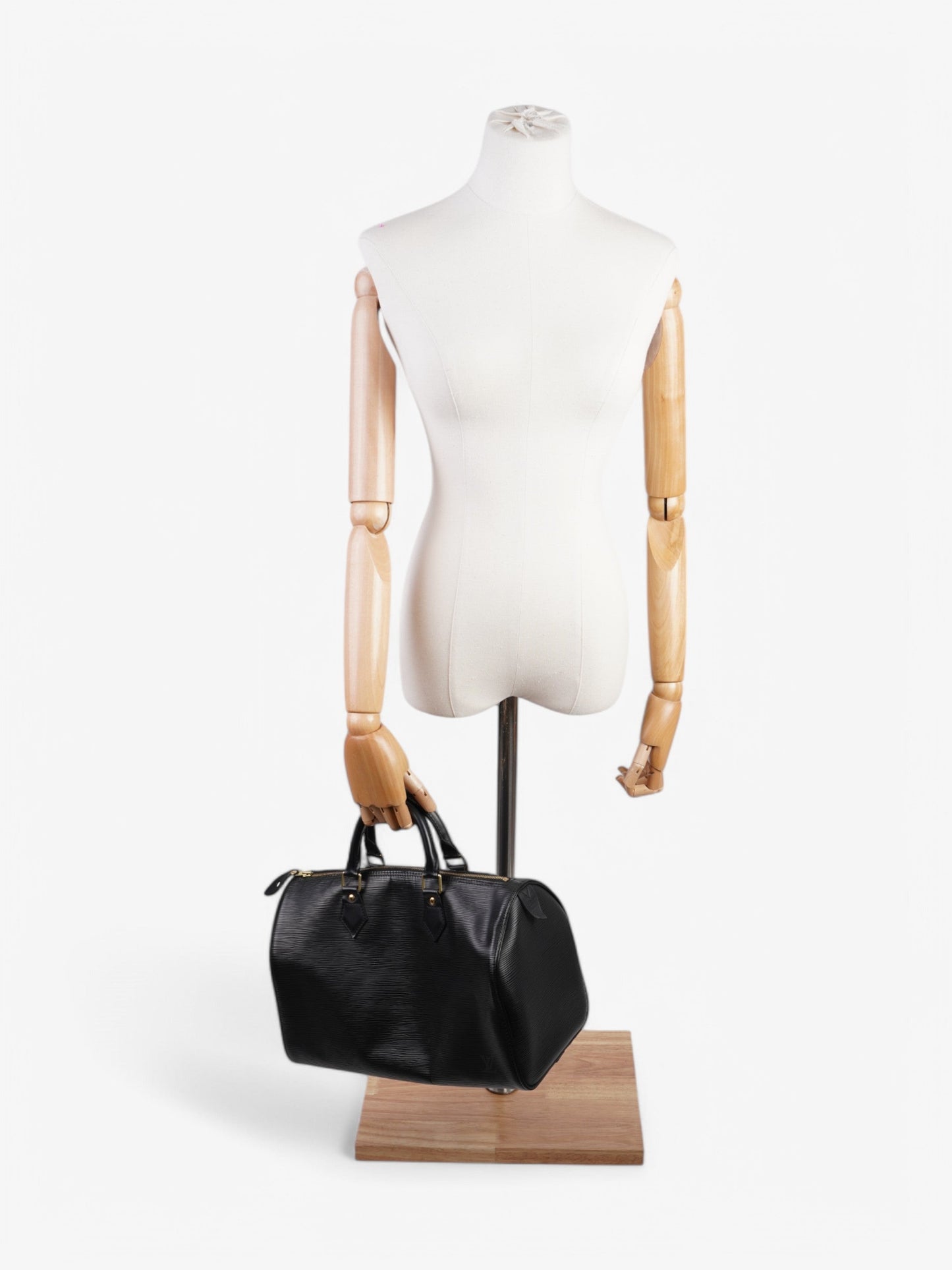 Louis Vuitton Speedy Black Epi Leather 30
