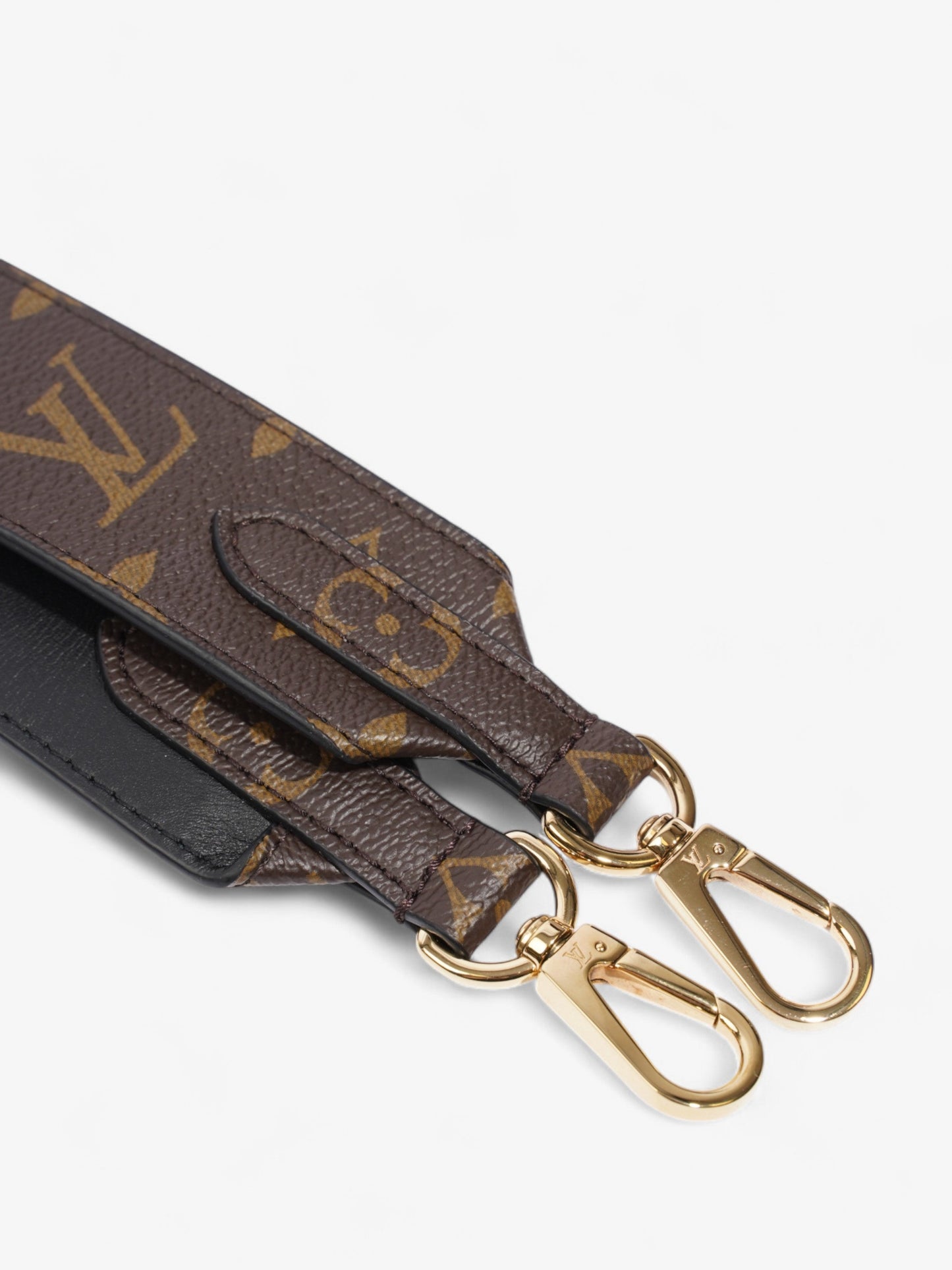 Louis Vuitton Bandouliere Bag Strap Monogram / Gold Canvas
