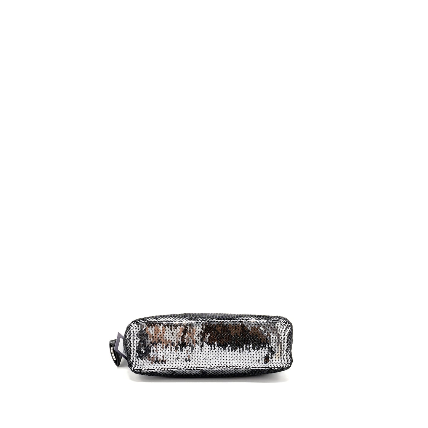 Prada Re-Edition Mini Purse Sequin Argento