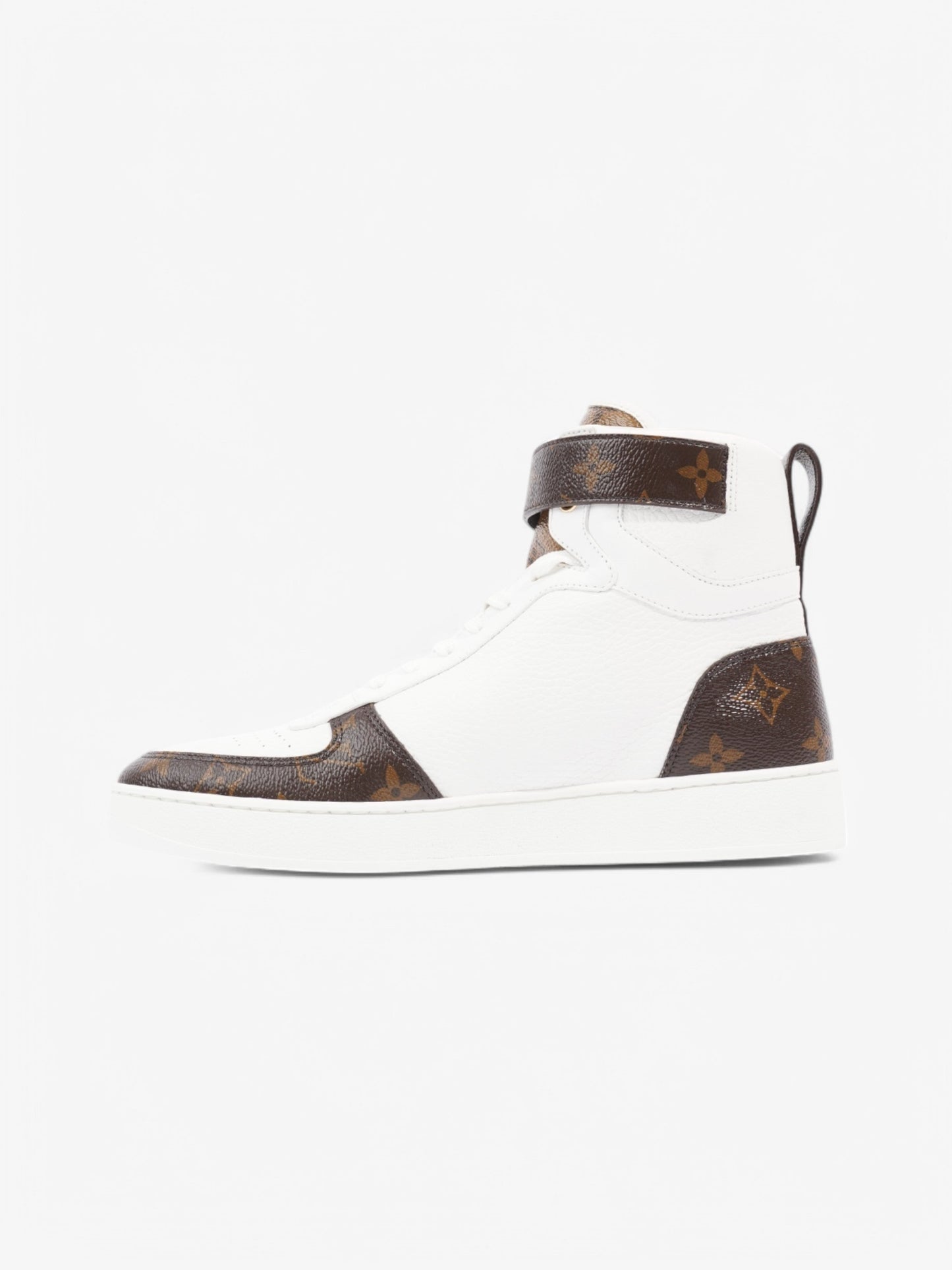 Louis Vuitton Boombox High-tops White  / Monogram Leather EU 38.5 UK 5.5