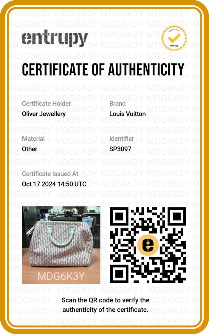 Louis Vuitton Pink Monogram Mini Lin Speedy 30