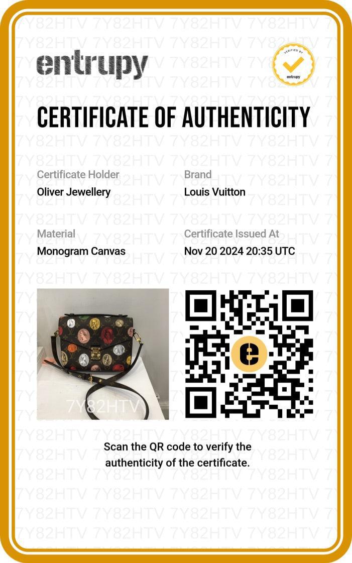 Louis Vuitton X Fornasetti 2022 Monogram Cameo Pochette Metis