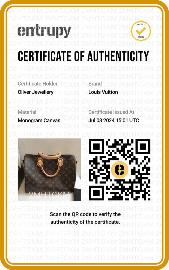Louis Vuitton Monogram Speedy Bandouliere 30