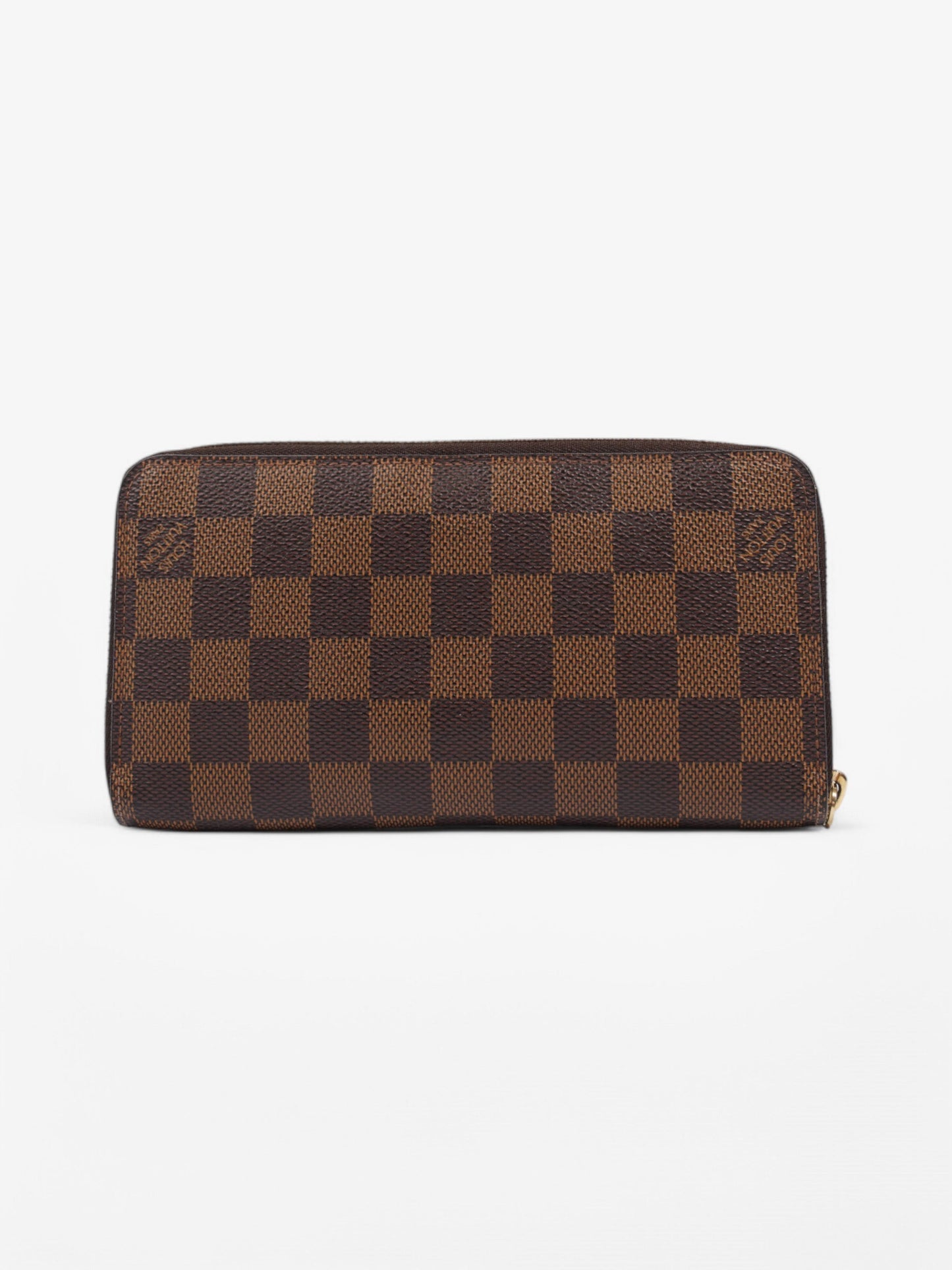 Louis Vuitton Zippy Wallet Damier Ebene Coated Canvas