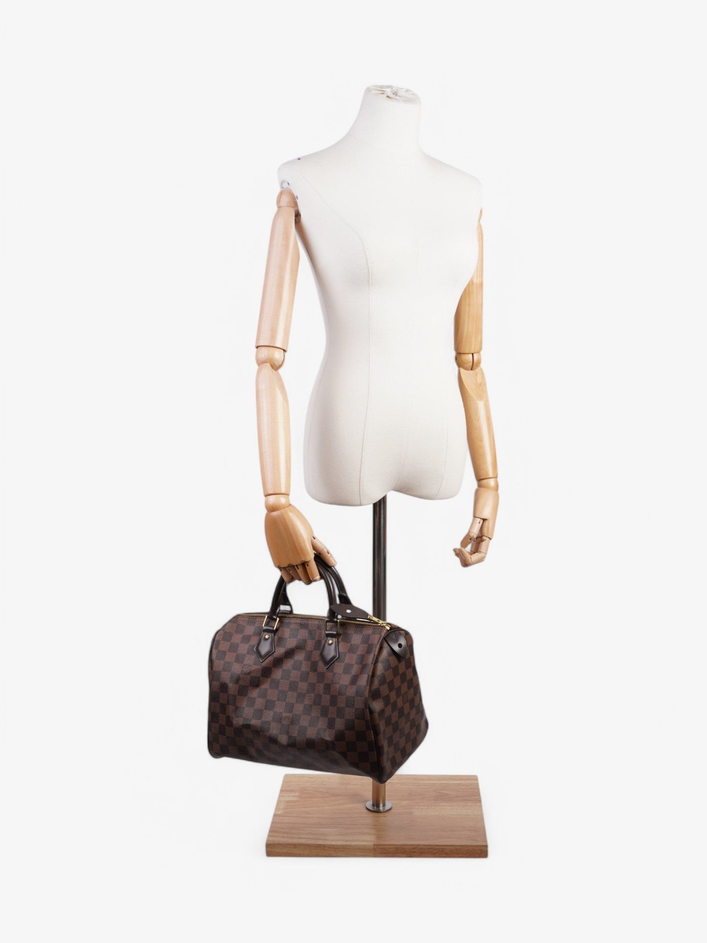 Louis Vuitton Speedy Damier Ebene Coated Canvas 30