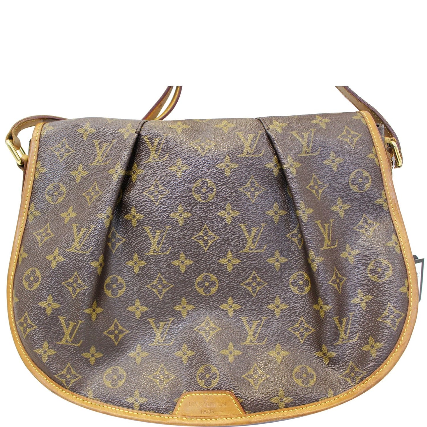 LOUIS VUITTON Menilmontant MM Monogram Canvas Crossbody Bag