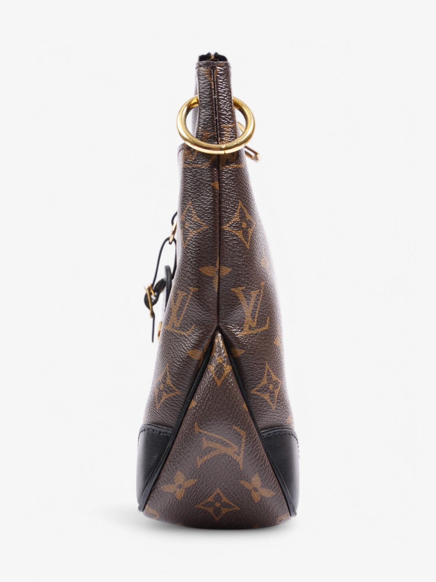 Louis Vuitton Odeon Monogram / Black Coated Canvas PM
