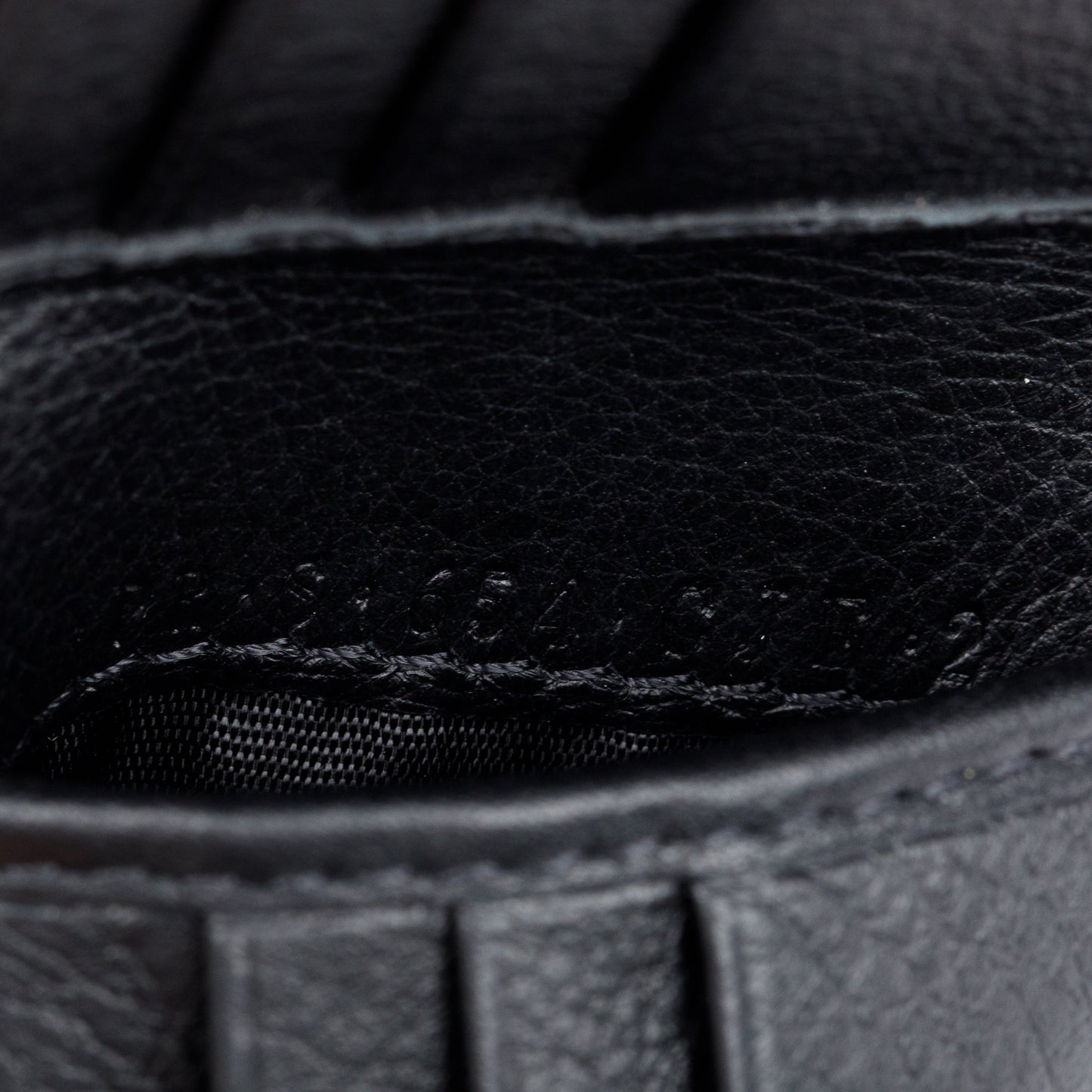 Valentino Black Calfskin Go Logo Bifold Wallet