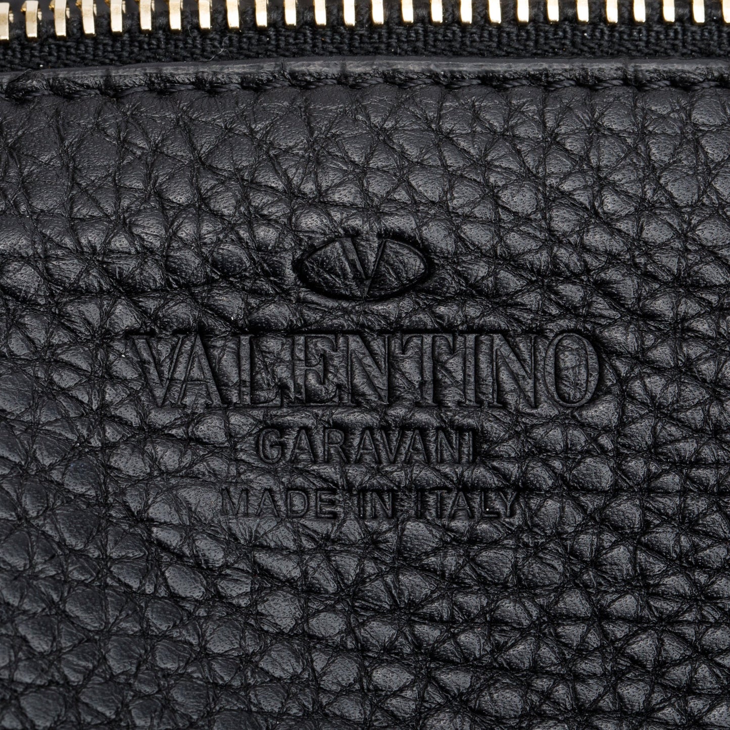 Valentino Black Calfskin Leather Medium Rockstud Tote Bag