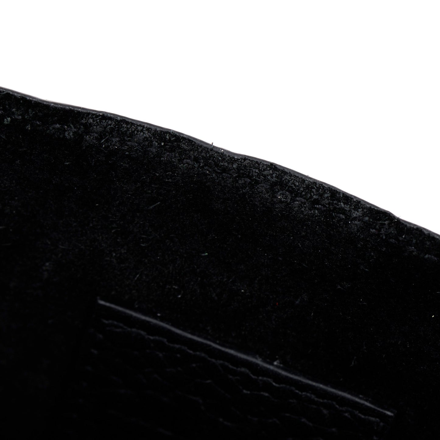 Valentino Black Pebbled Calfskin Rockstud Envelope Wallet on Chain