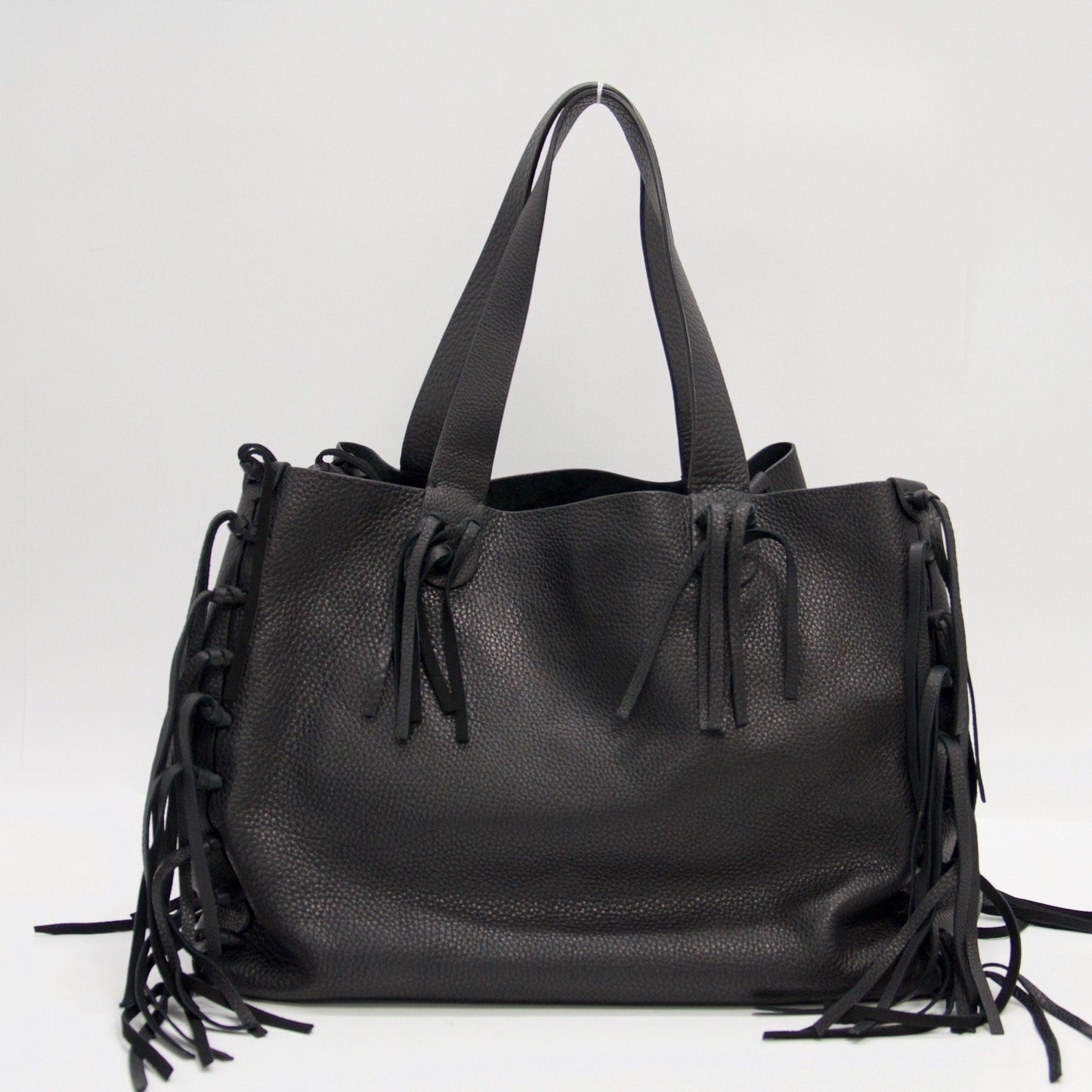 Valentino C-Rockee Fringe Tote