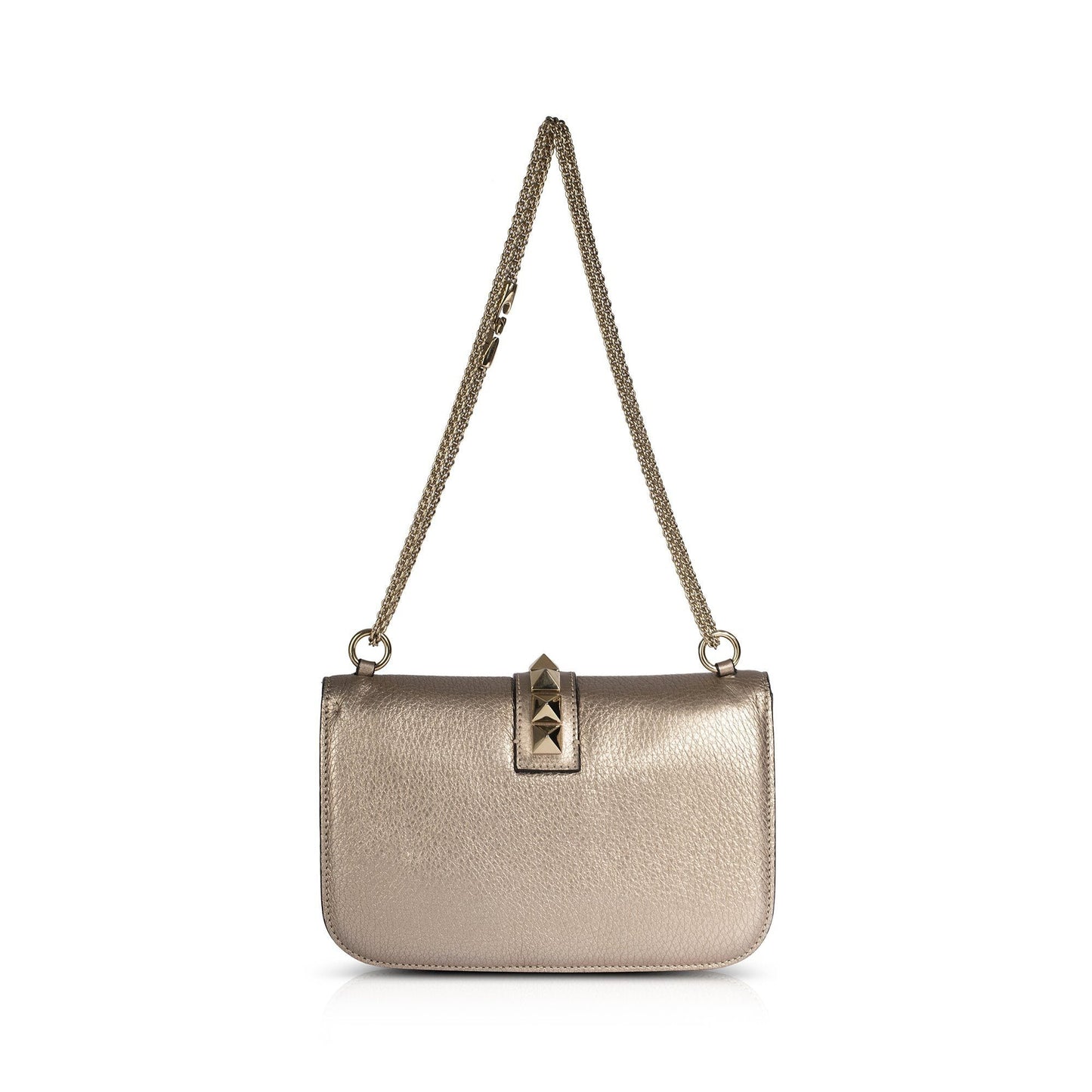 Valentino Medium Glam Lock Shoulder Bag