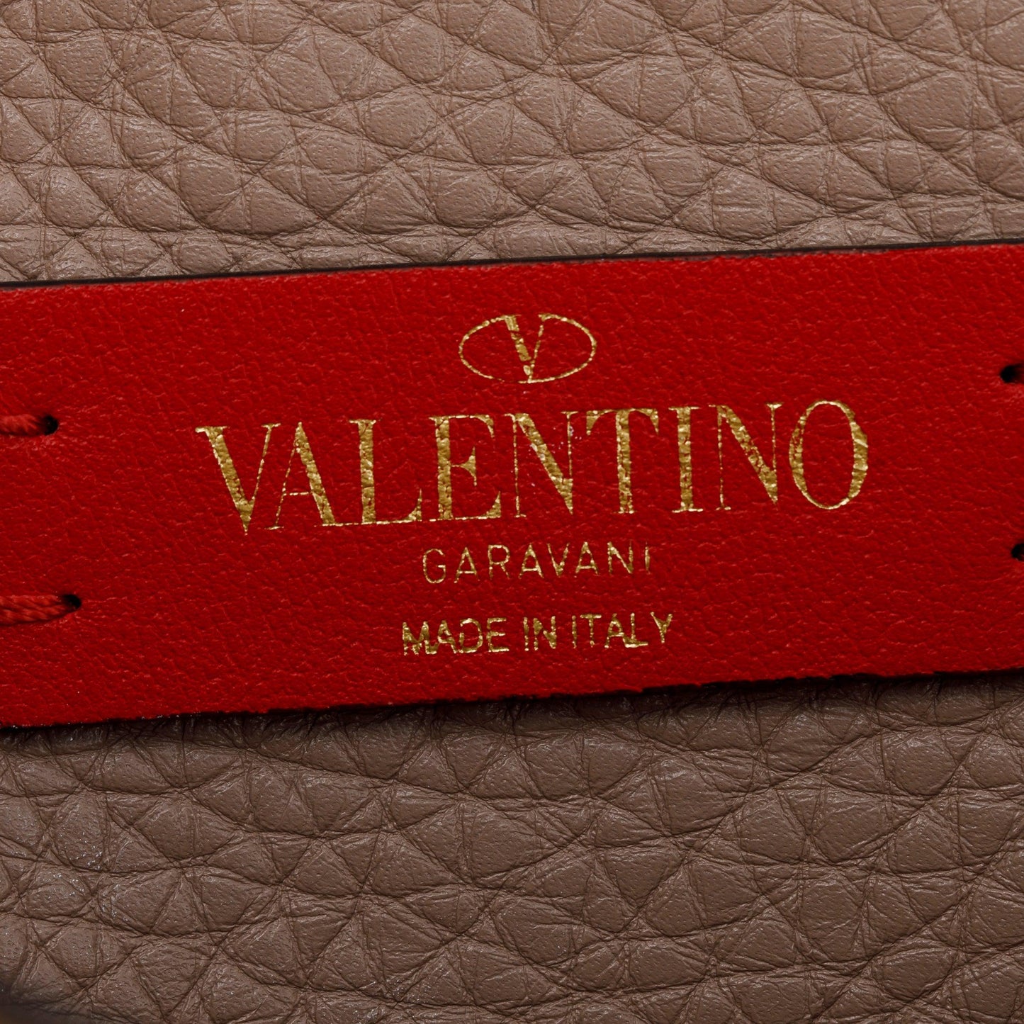 Valentino Pink Grained Calfskin Medium Rockstud Hype Shoulder Bag