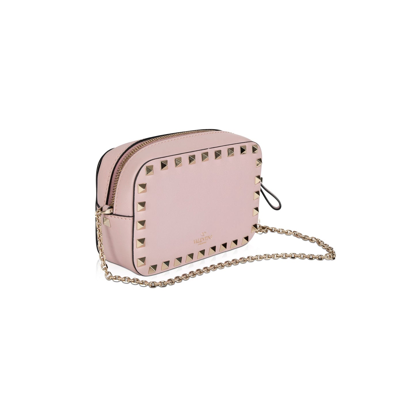 Valentino Rockstud Chain Camera Crossbody Bag
