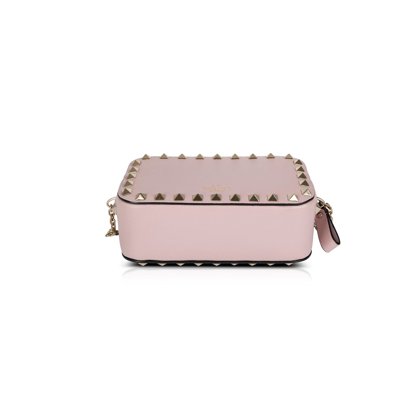 Valentino Rockstud Chain Camera Crossbody Bag