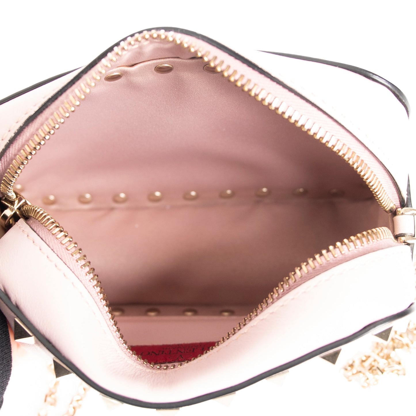 Valentino Rockstud Chain Camera Crossbody Bag