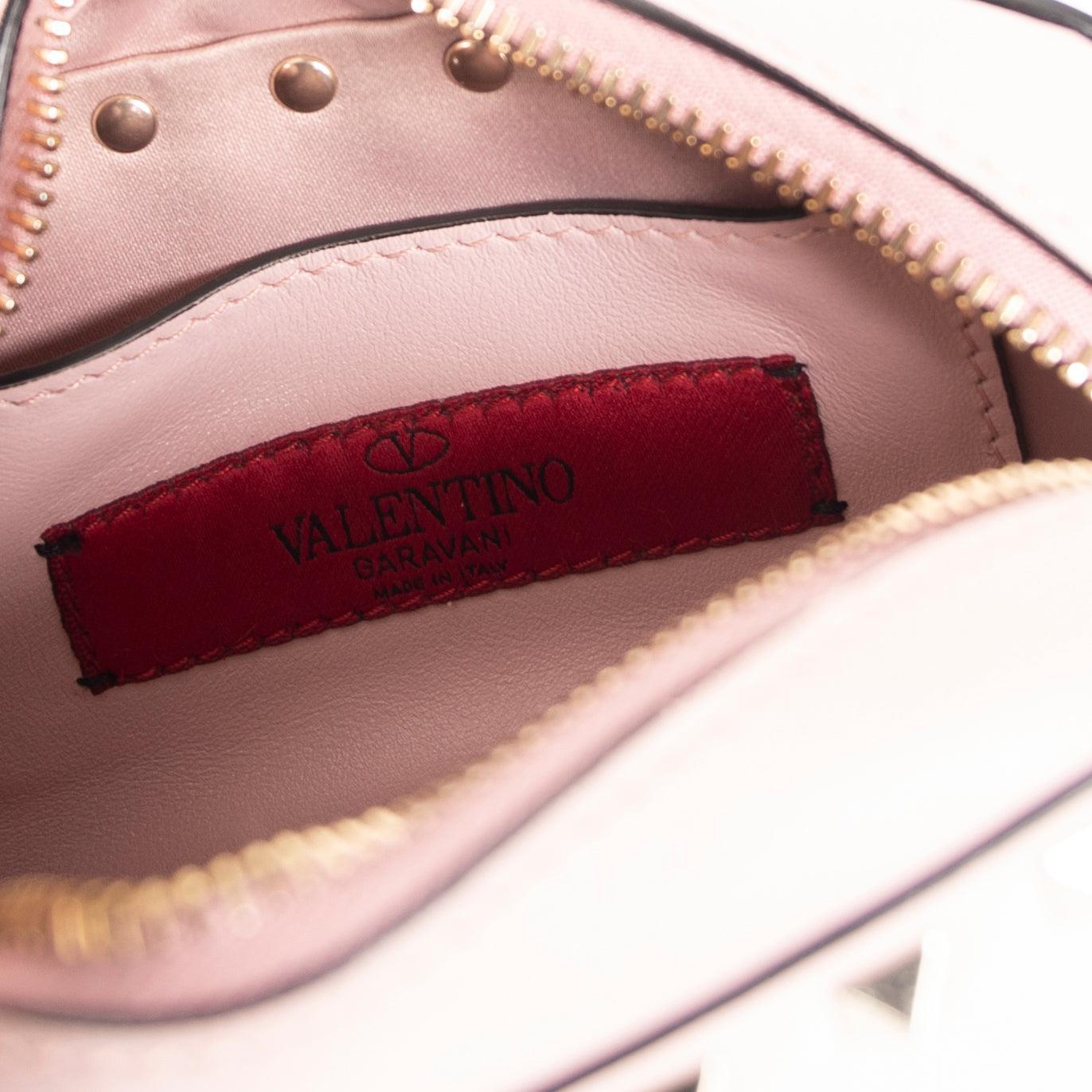 Valentino Rockstud Chain Camera Crossbody Bag