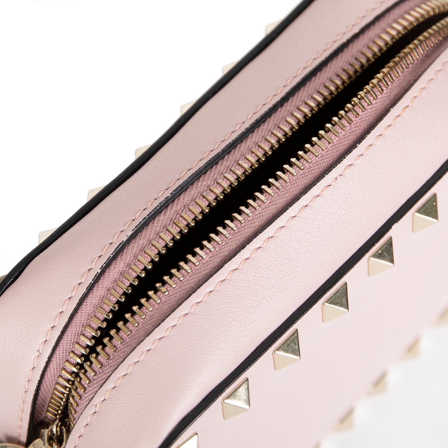 Valentino Rockstud Chain Camera Crossbody Bag