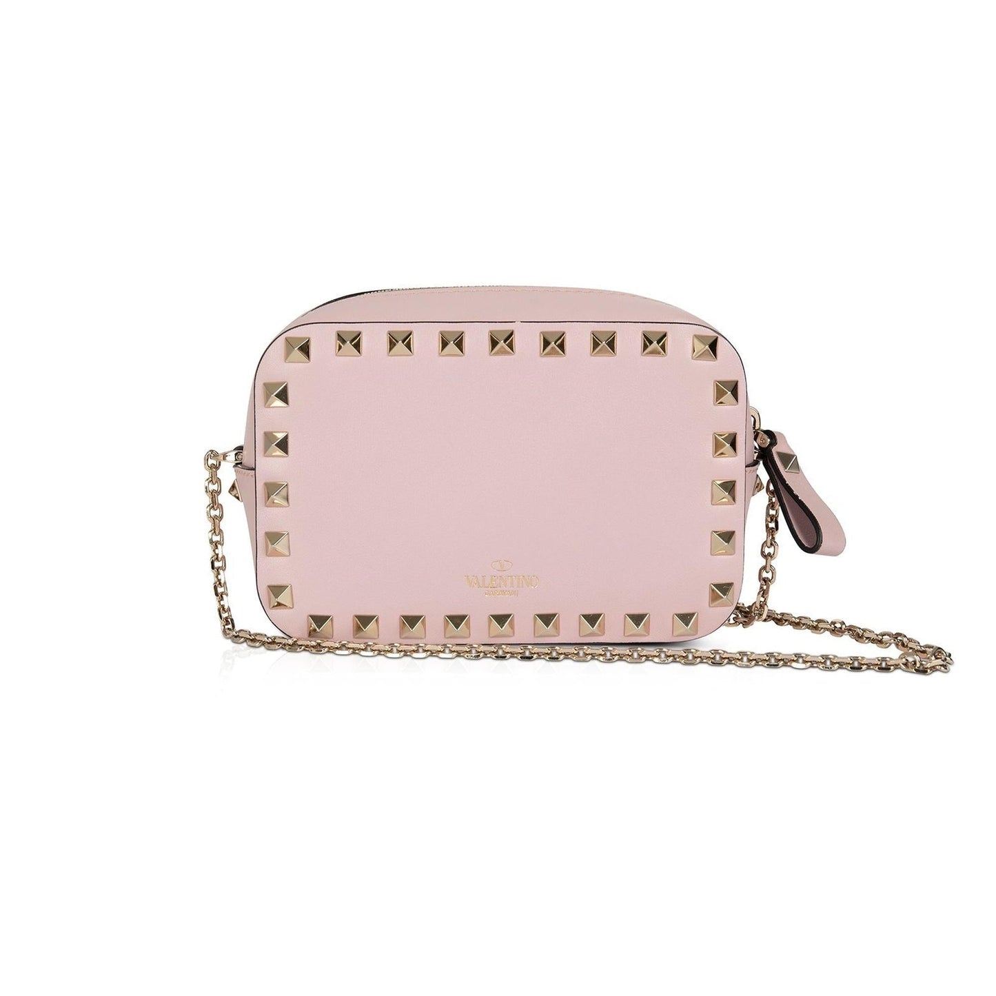 Valentino Rockstud Chain Camera Crossbody Bag