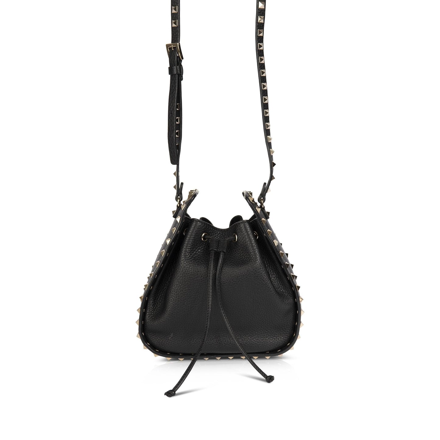 Valentino Small Rockstud Bucket Bag
