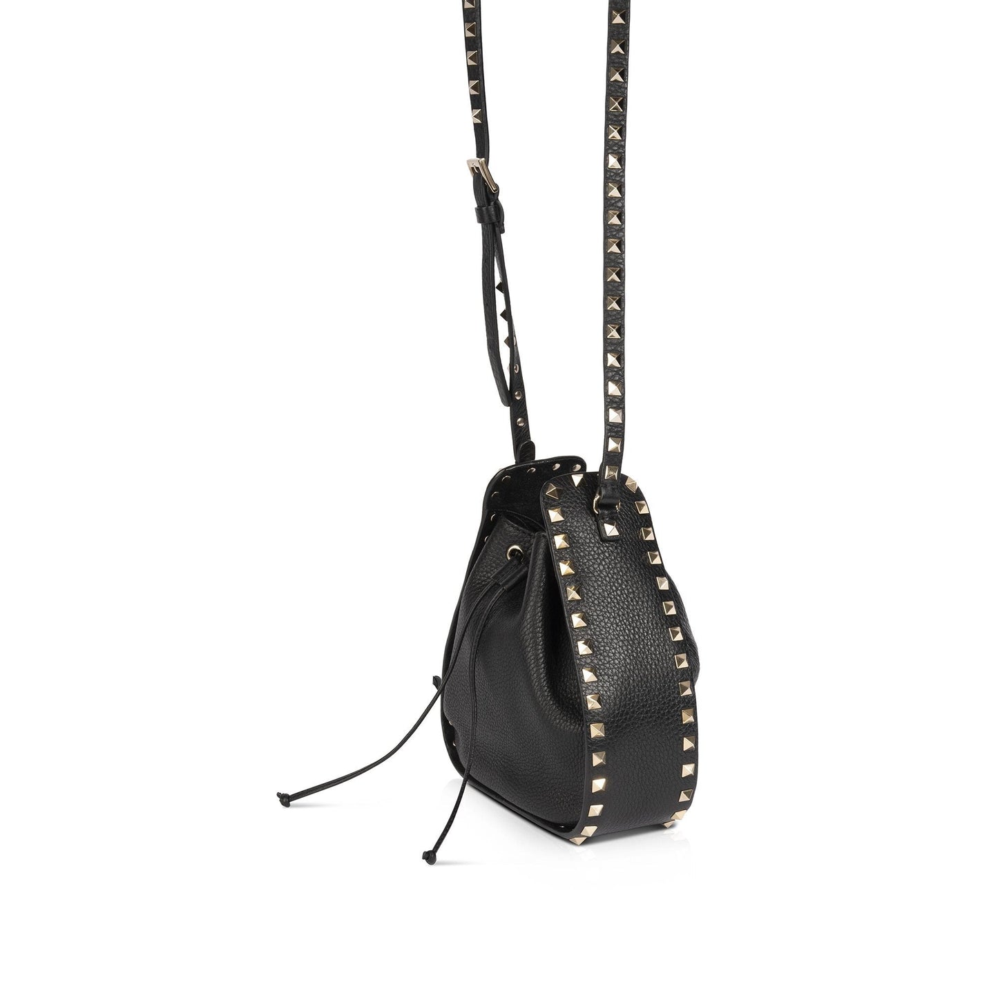 Valentino Small Rockstud Bucket Bag