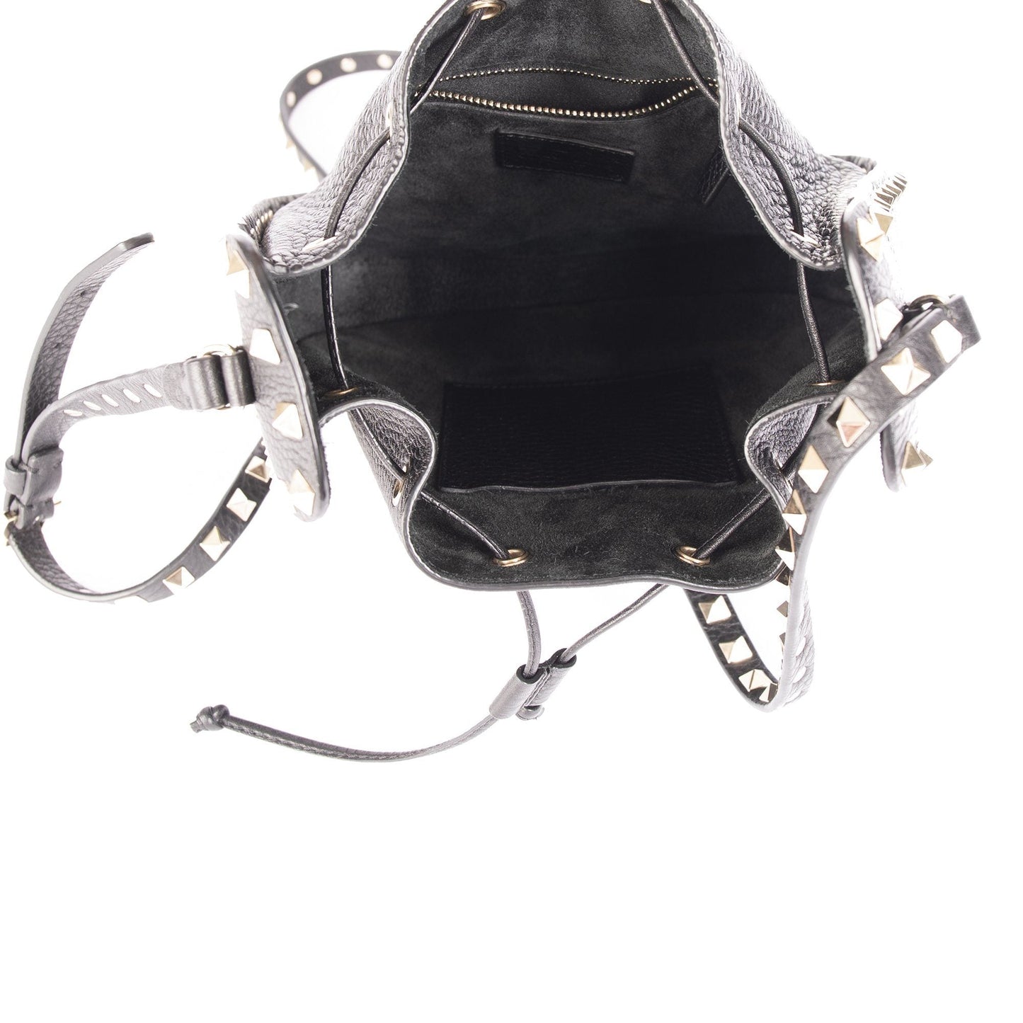 Valentino Small Rockstud Bucket Bag