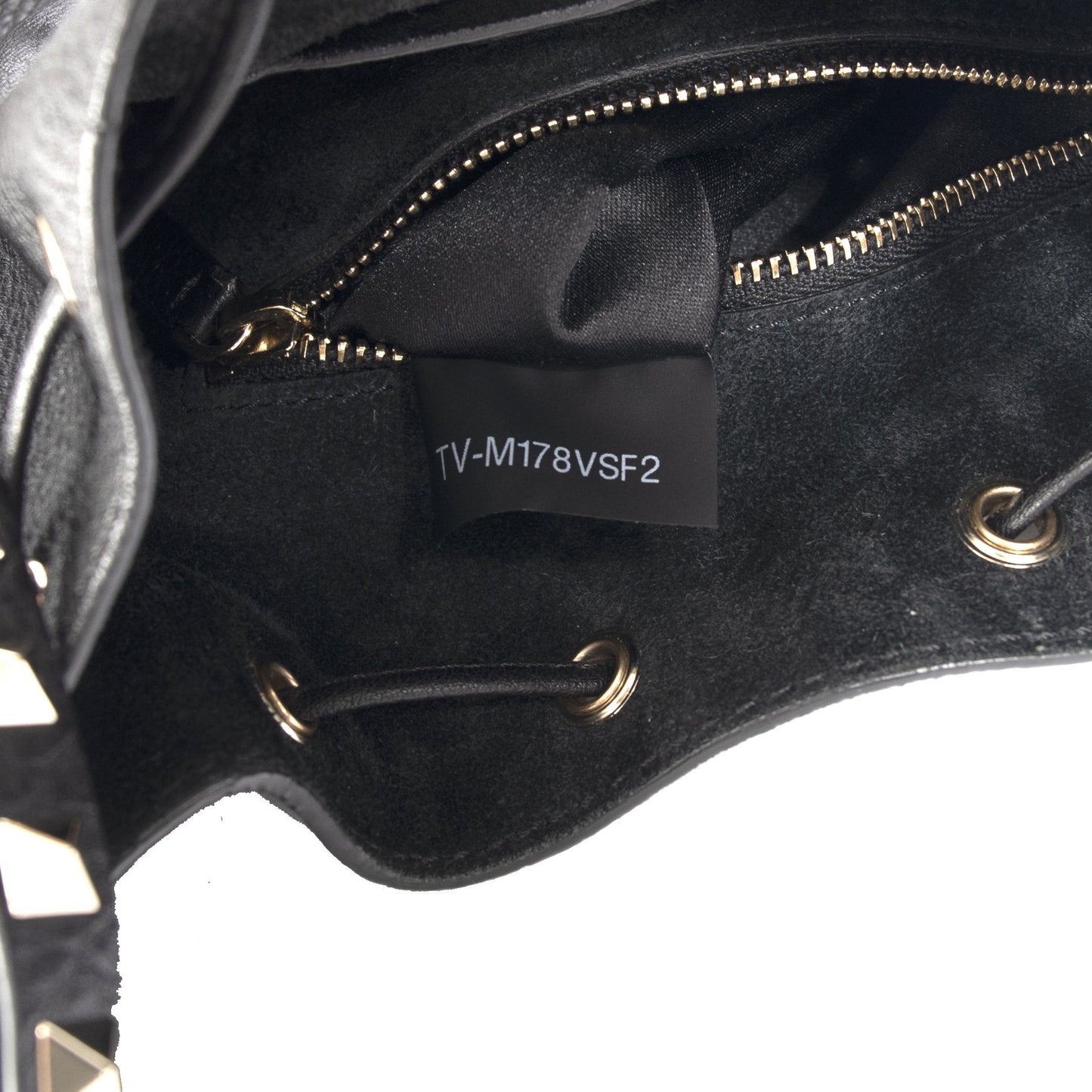 Valentino Small Rockstud Bucket Bag