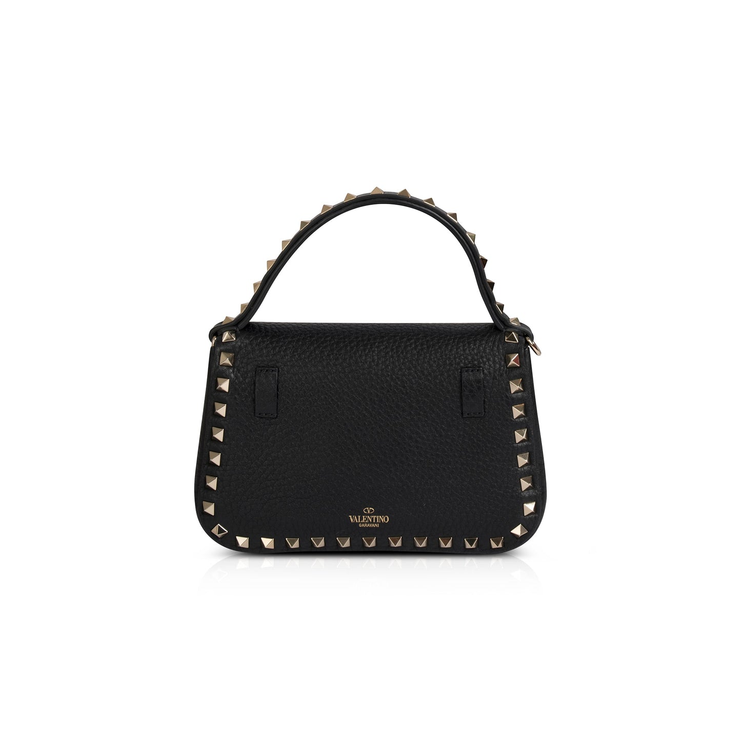 Valentino Small Rockstud Top Handle Crossbody Bag