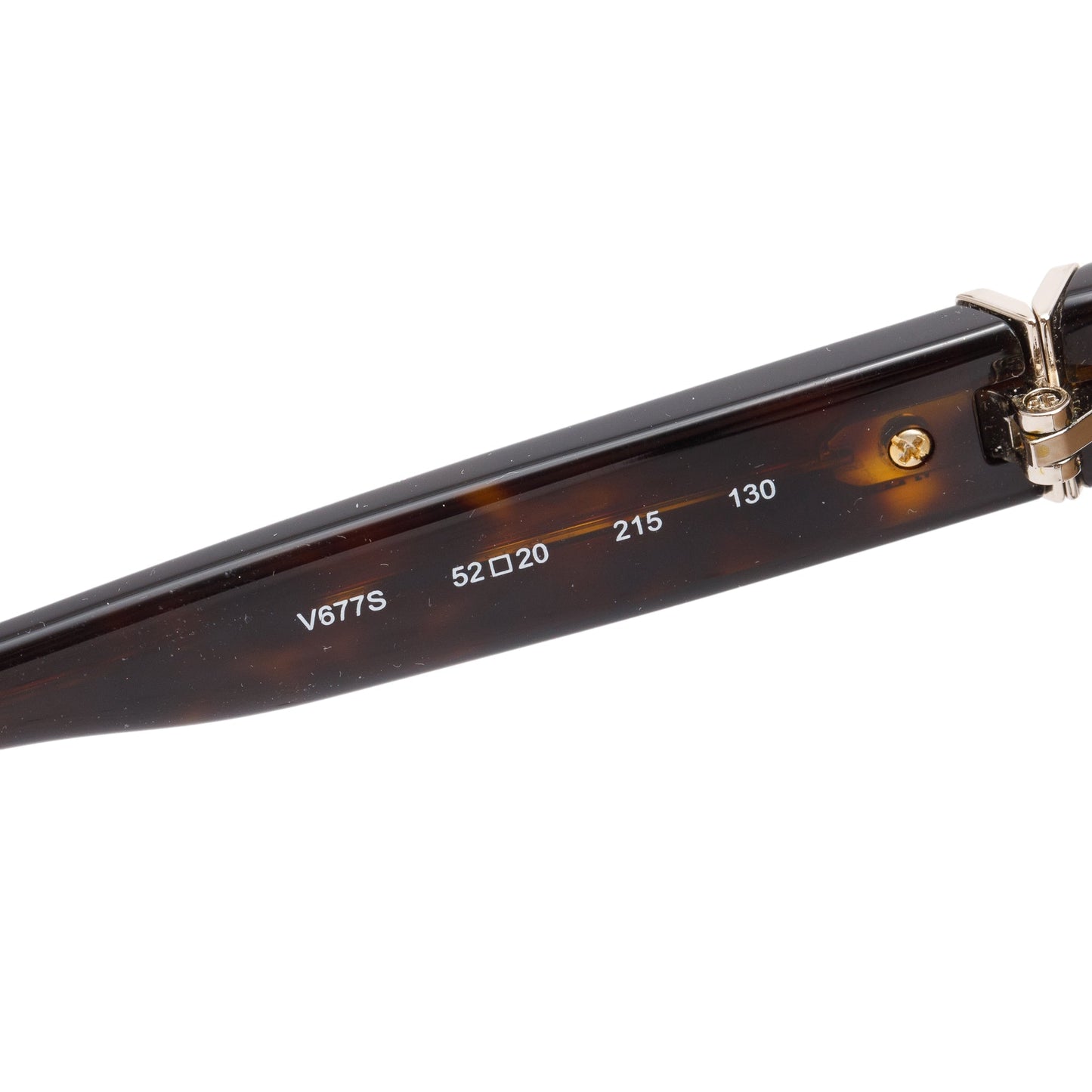 Valentino V677S Havana Acetate Rockstud Sunglasses