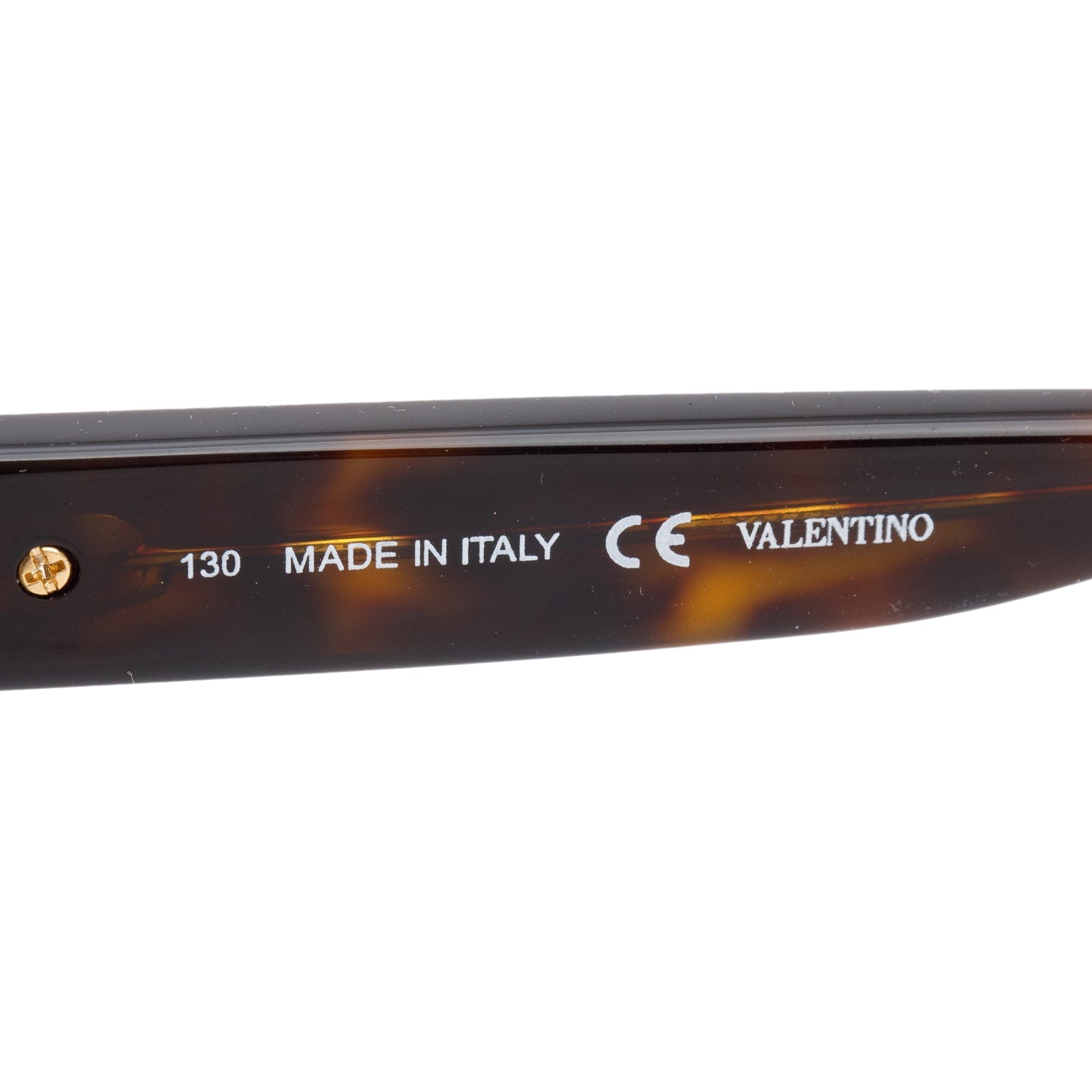 Valentino V677S Havana Acetate Rockstud Sunglasses