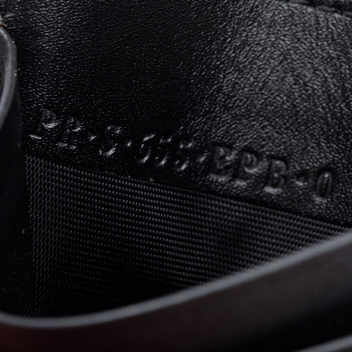 Valentino X Undercover Skull Logo Black Leather Card Holder