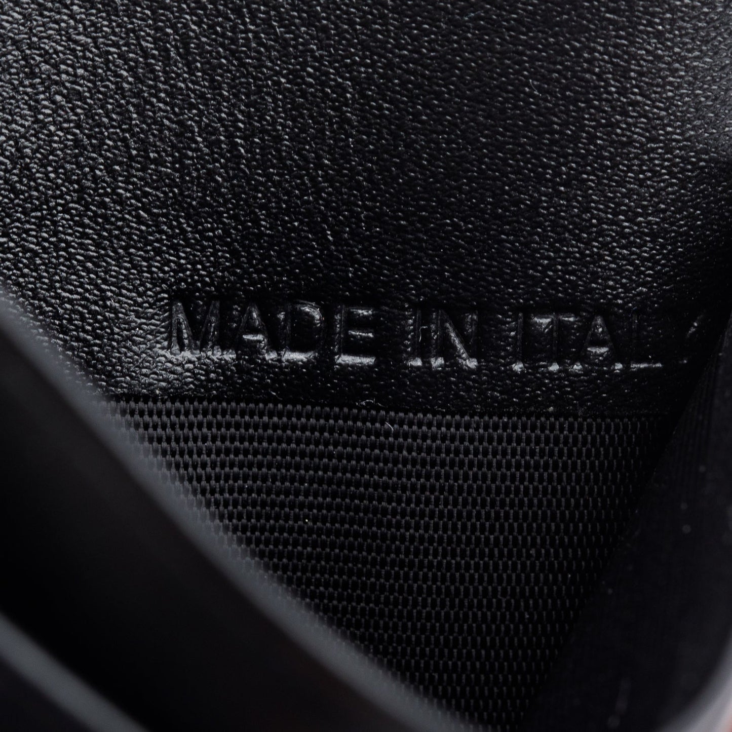 Valentino X Undercover Skull Logo Black Leather Card Holder
