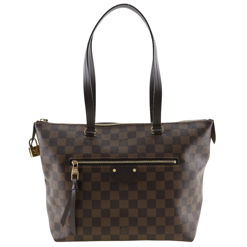 LOUIS VUITTON Tote Bag N41012 Damier canvas Brown Jena PM Women