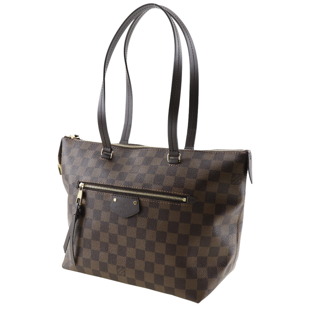 LOUIS VUITTON Tote Bag N41012 Damier canvas Brown Jena PM Women