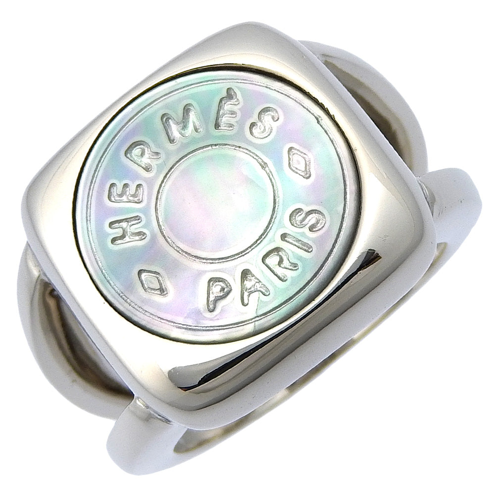 HERMES Ring Silver925, Shell Silver Serie Women