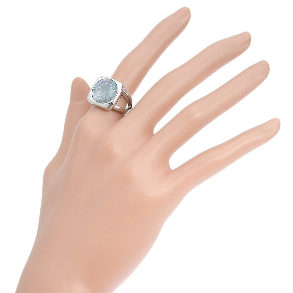 HERMES Ring Silver925, Shell Silver Serie Women