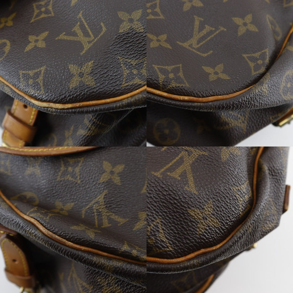 LOUIS VUITTON Shoulder Bag M42254 Monogram canvas Brown Samuel 35
