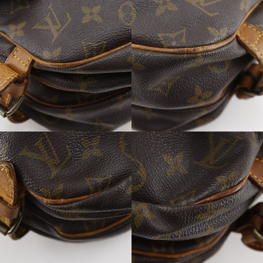 LOUIS VUITTON Shoulder Bag M42256 Monogram canvas Brown Saumur 30