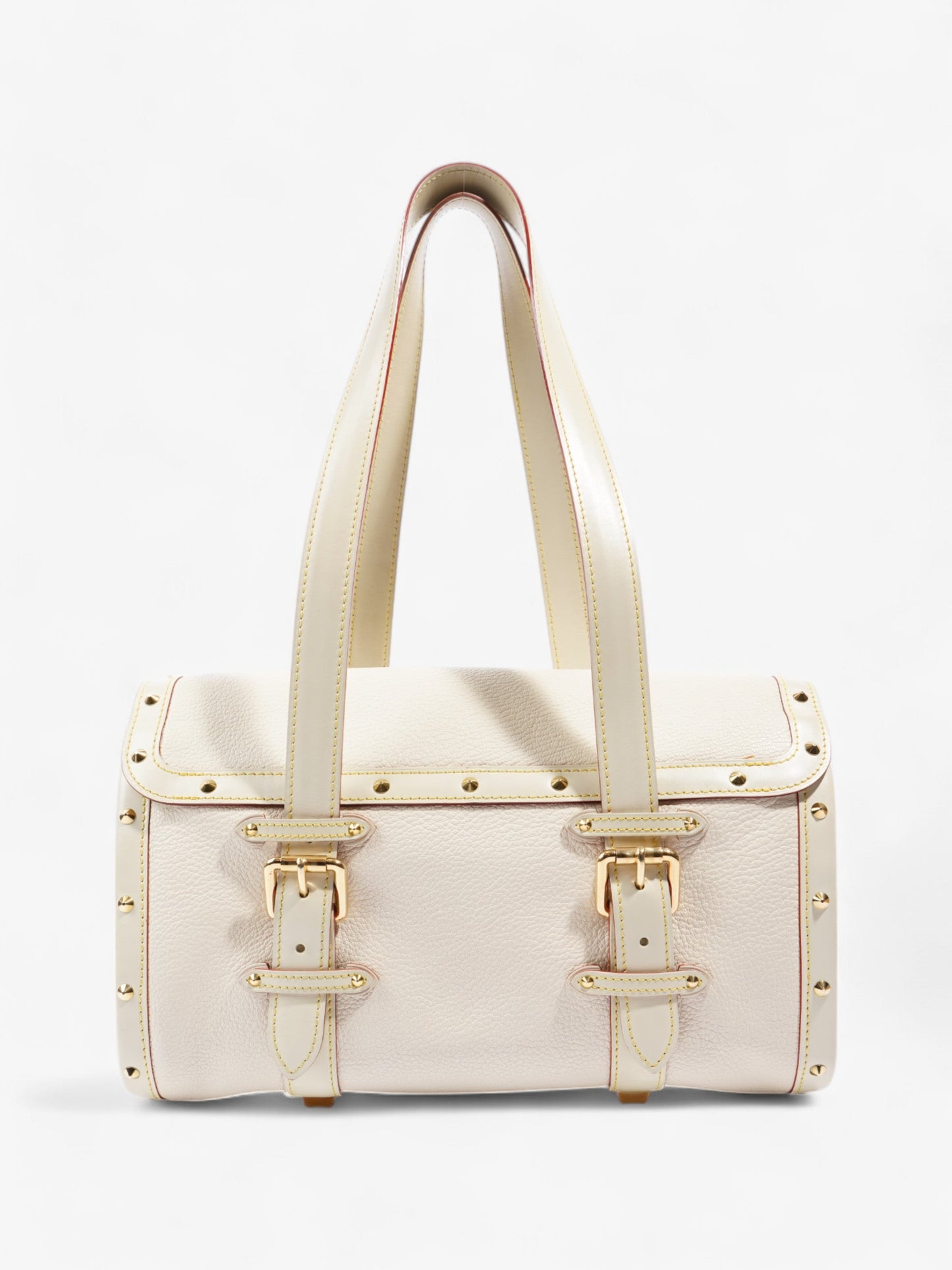 Louis Vuitton Suhali L'Epanoui Cream / Yellow Leather PM