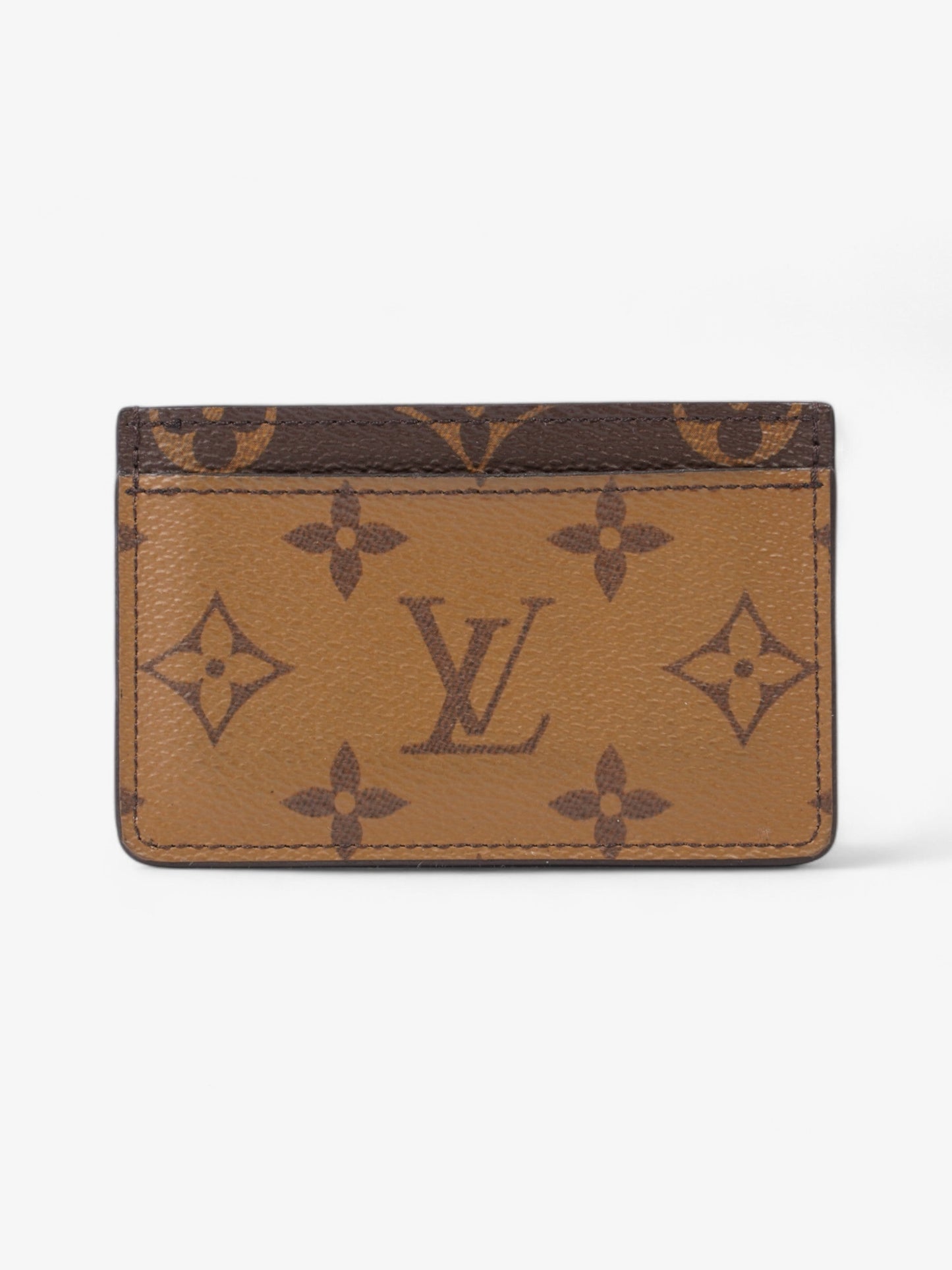 Louis Vuitton Card Holder Monogram Reverse / Monogram Coated Canvas