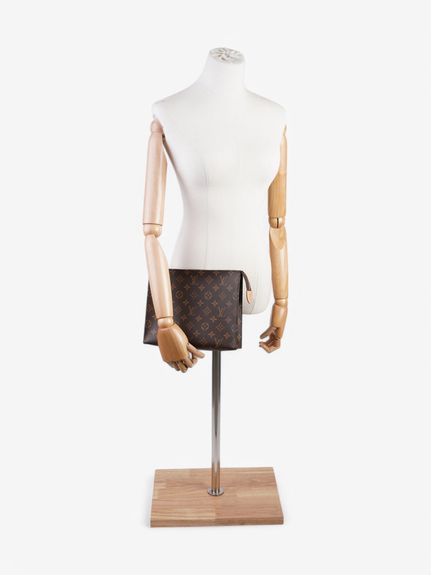 Louis Vuitton Toiletry Pouch Monogram Coated Canvas 26