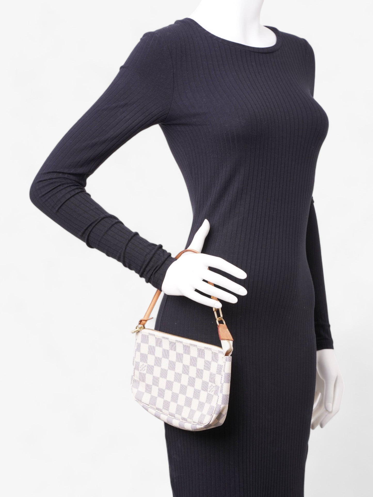Louis Vuitton Pochette Accessoires Damier Azur Coated Canvas