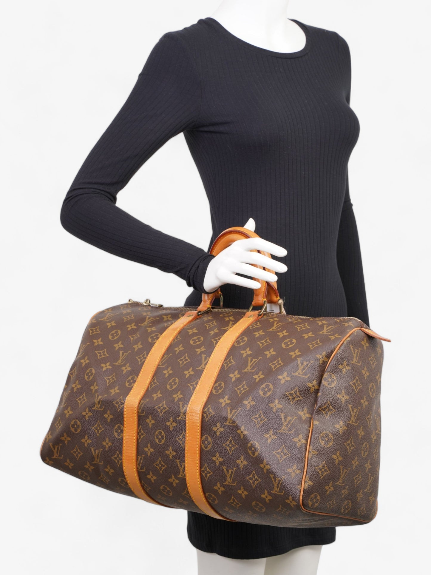 Louis Vuitton Keepall Monogram Coated Canvas 45