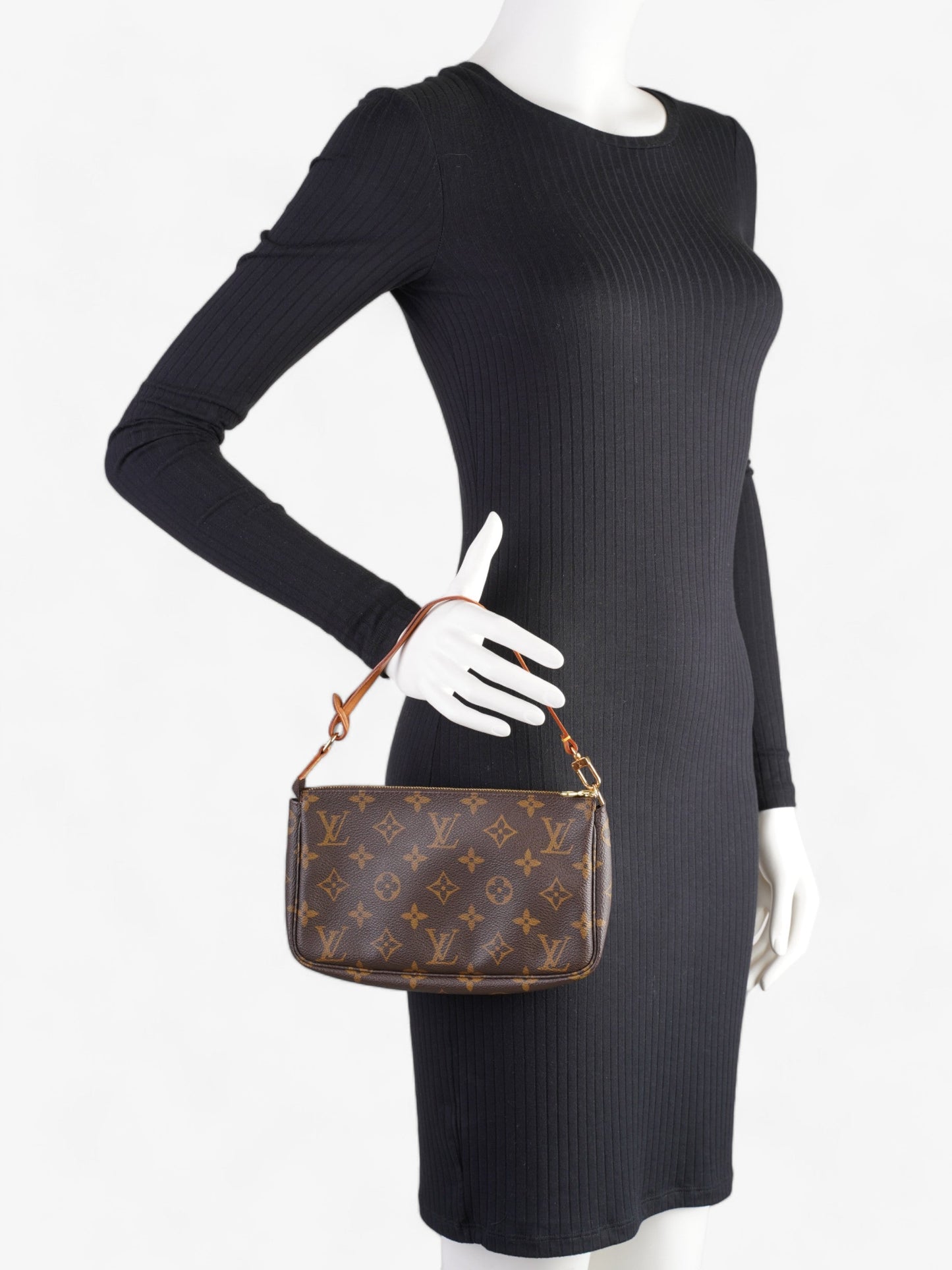 Louis Vuitton Pochette Accessoires Monogram Coated Canvas