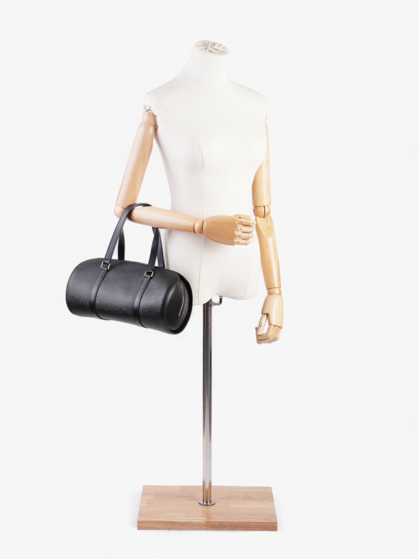 Louis Vuitton Soufflot Black Epi Leather