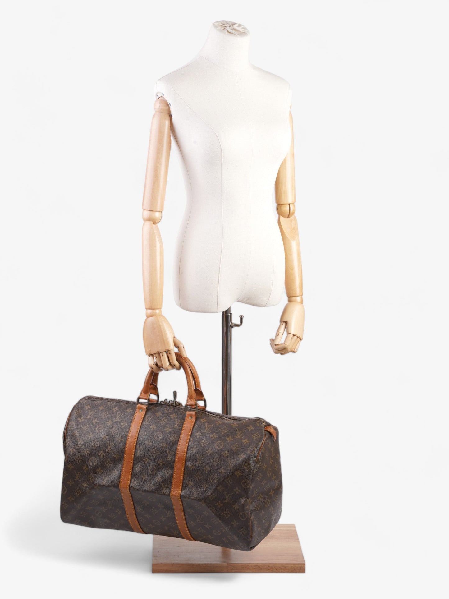 Louis Vuitton Keepall Monogram Coated Canvas 50