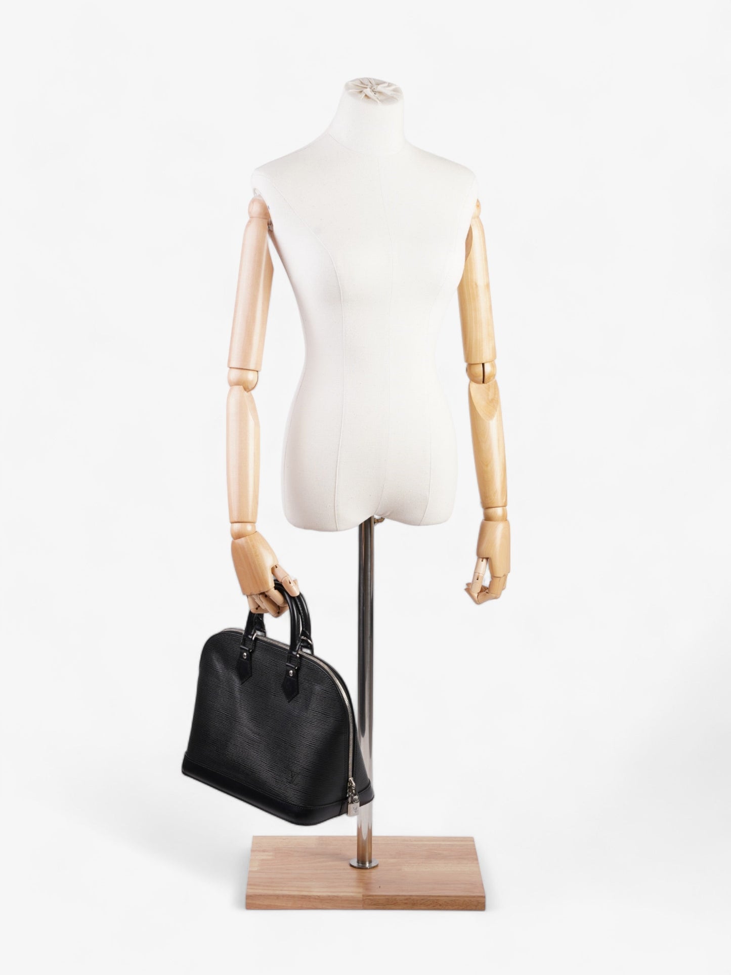 Louis Vuitton Alma Black Epi Leather PM