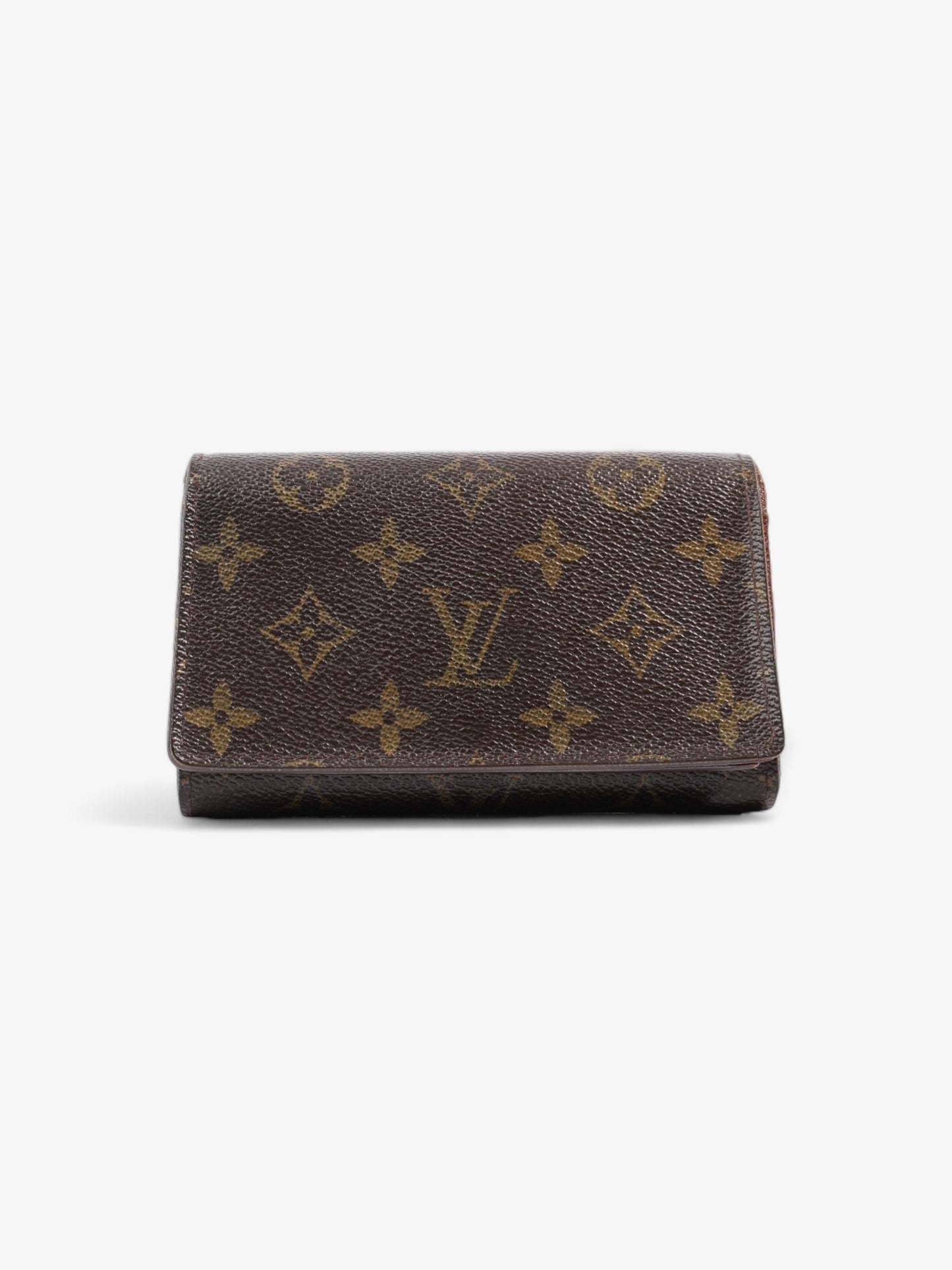 Louis Vuitton Portefeuil-TrÃ©sor Compact Wallet Monogram Coated Canvas